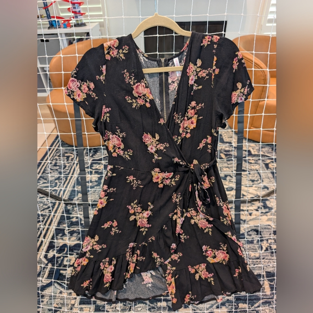 Mid length floral dress
